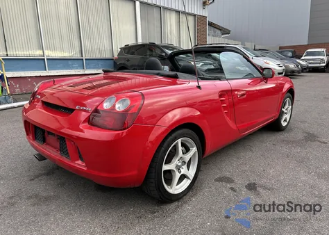2003 Toyota Mr2 Spyder from USA, damaged, VIN JTDFR320230063717